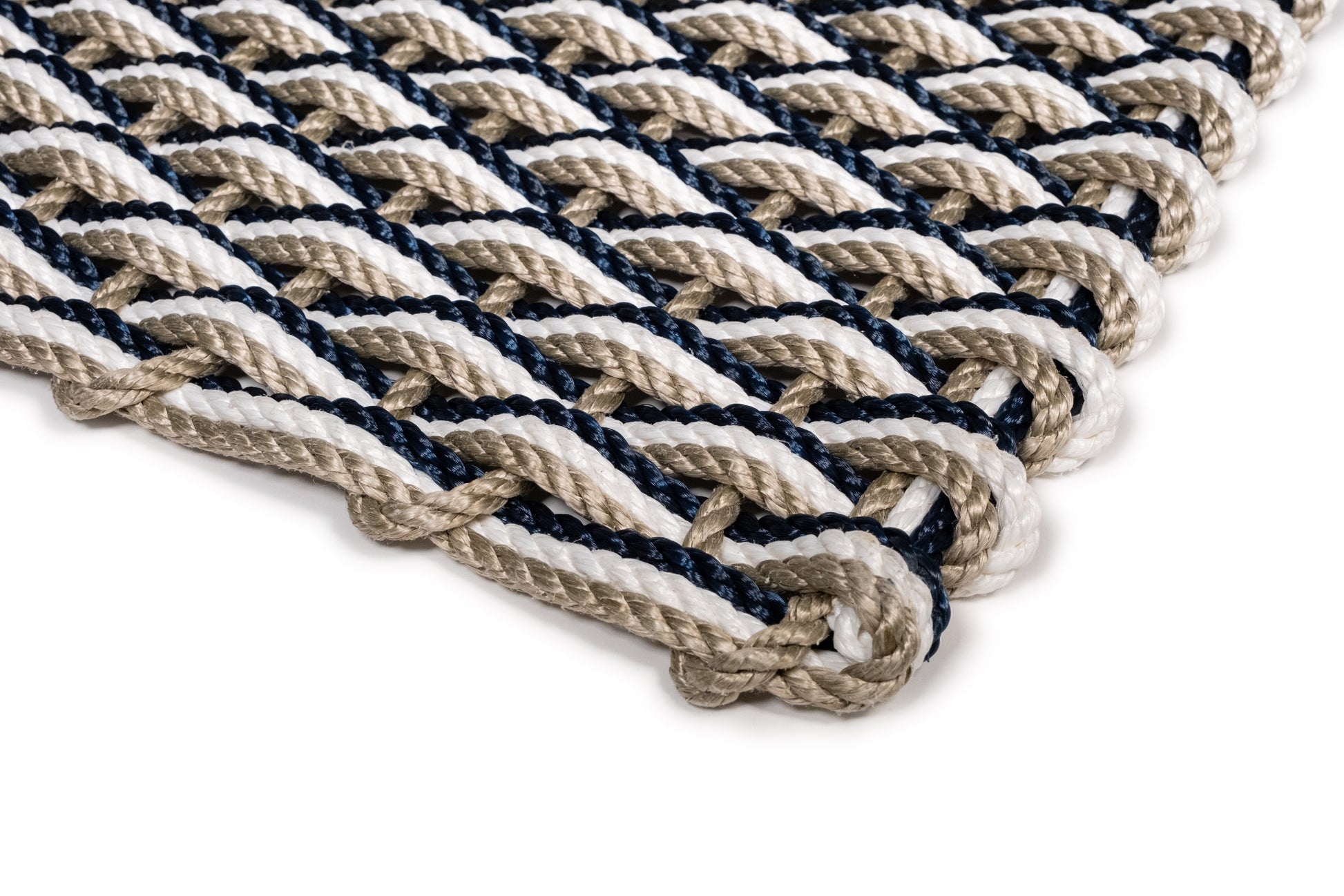 Ballard Designs Rope Doormat Gray/Navy Large - ShopStyle Outdoor Rugs